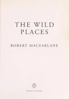 The Wild Places cover